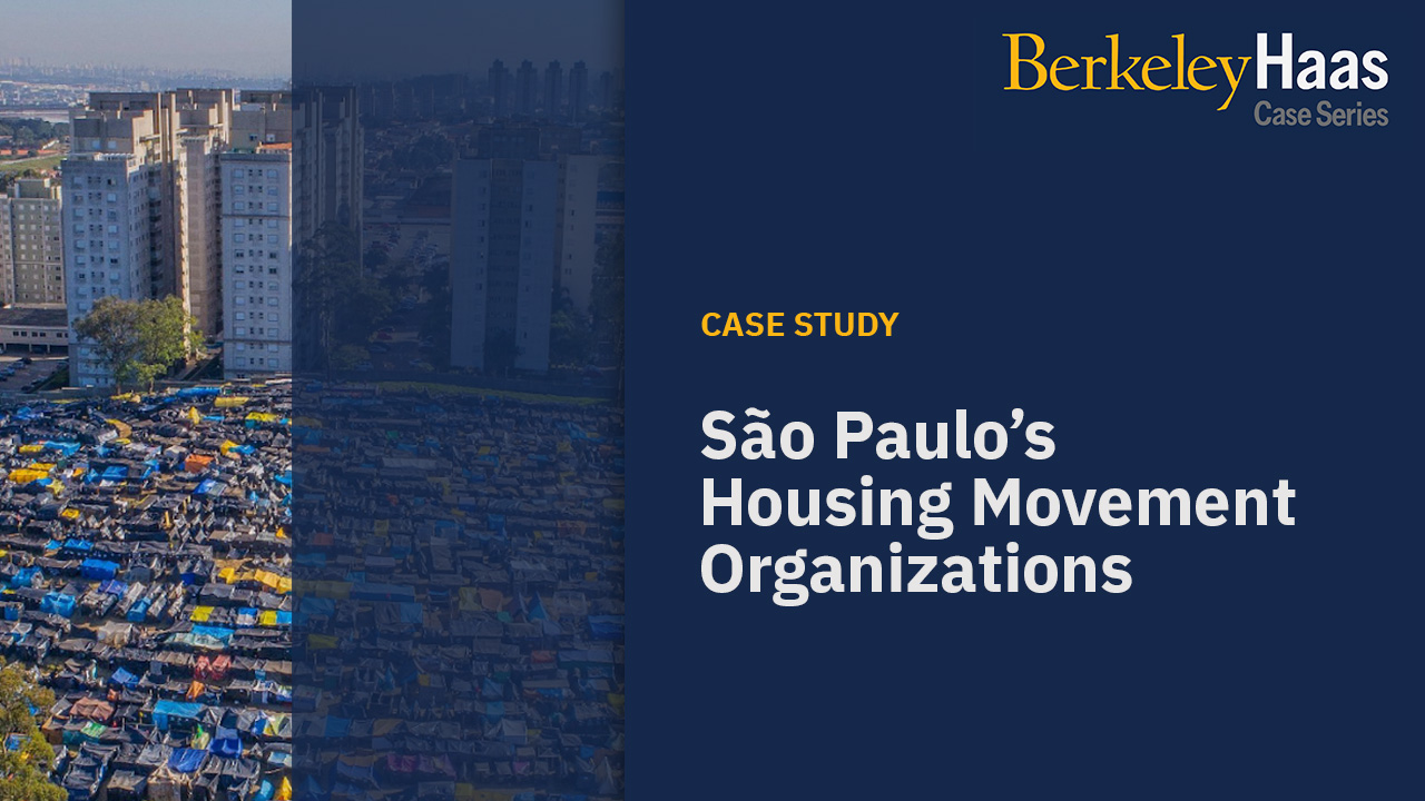 São Paulo’s Housing Movement Organizations