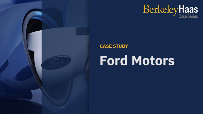 Ford and the Smart World: Innovation in the Auto Industry